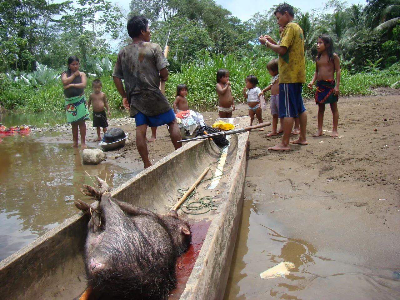 Traveling up the Sambú River by piragua (33 of 33)